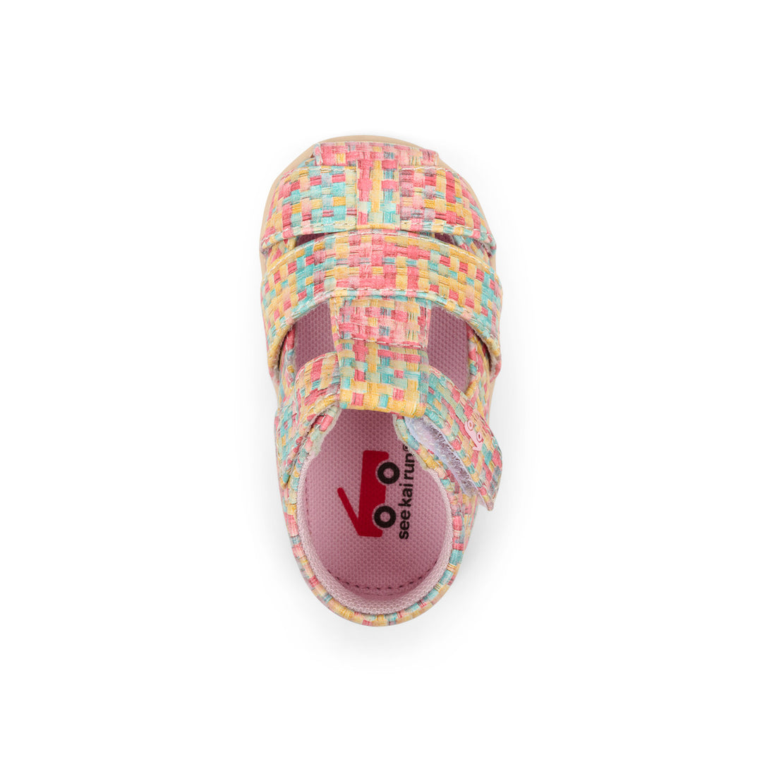 See Kai Run Brook III Infant Sandal - Confetti