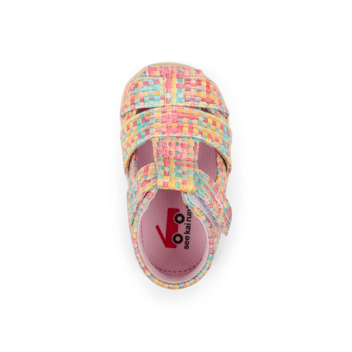 See Kai Run Brook III Infant Sandal - Confetti