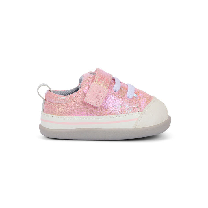 See Kai Run Stevie Mini Sneaker - Pink Metallic