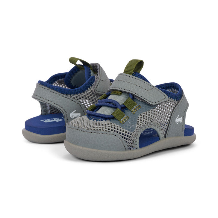 See Kai Run Aven Mini Sneaker Sandal - Gray
