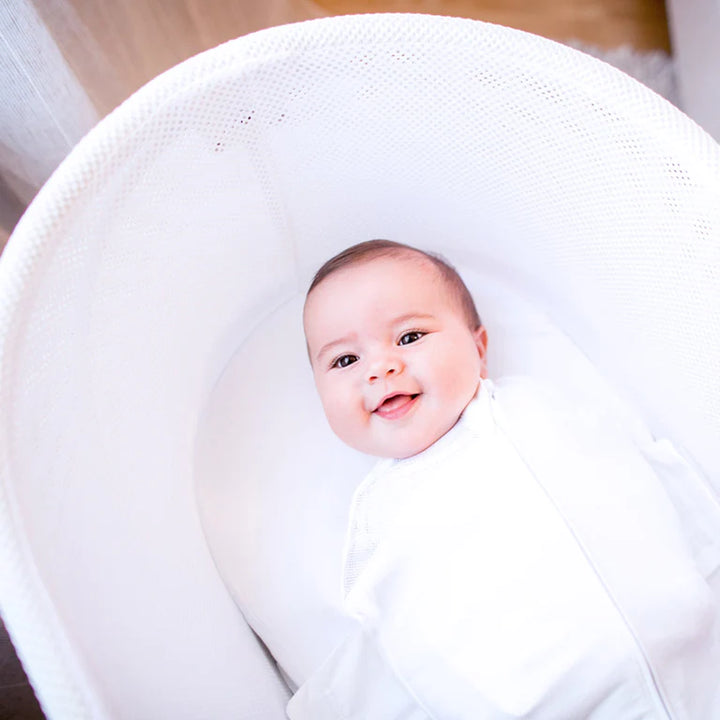 Happiest Baby 100% Organic SNOO Sleep Sack - White