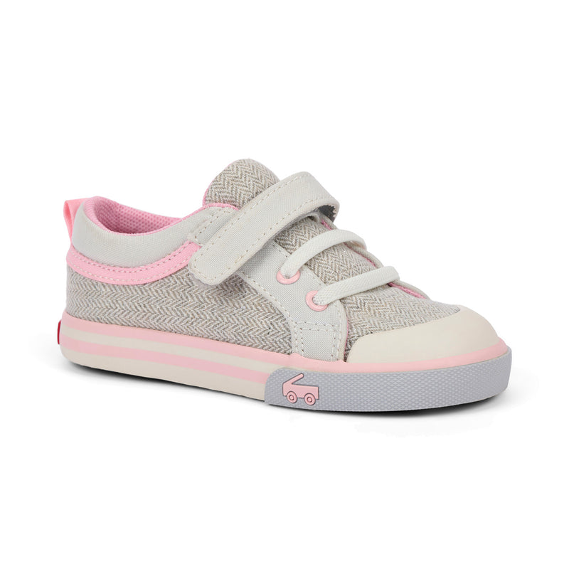See Kai Run Kristin Sneaker - Grey Herringbone
