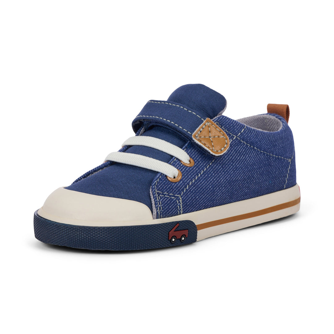 See Kai Run Stevie II Sneaker - Denim Navy