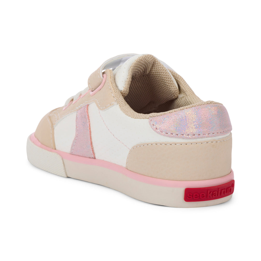 See Kai Run Connor Sneaker - White/Oatmeal