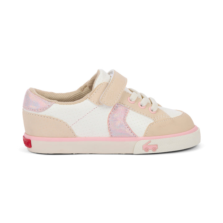 See Kai Run Connor Sneaker - White/Oatmeal