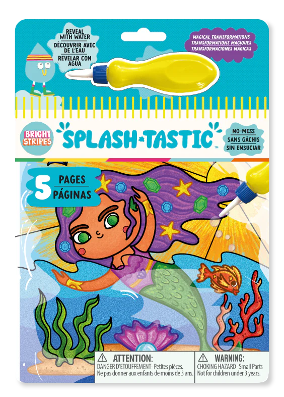 Bright Stripes Splash-Tastic Mermaids