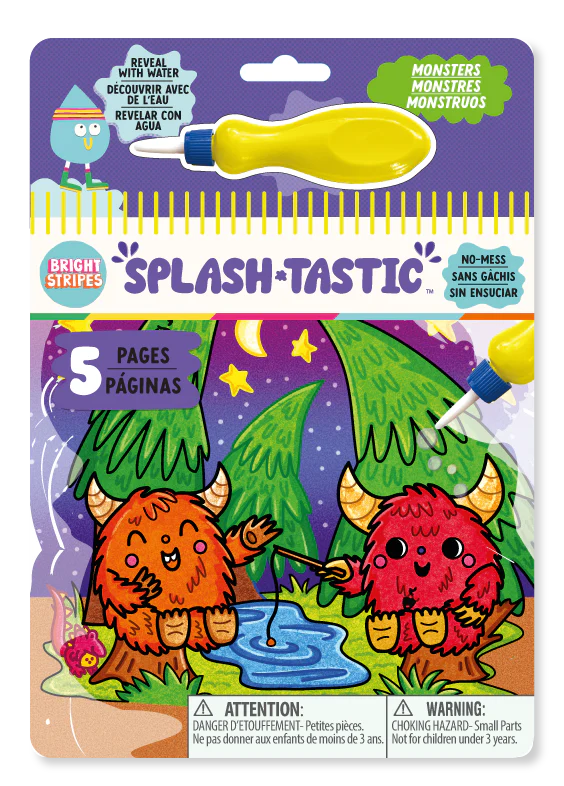 Bright Stripes Splash-Tastic Monsters