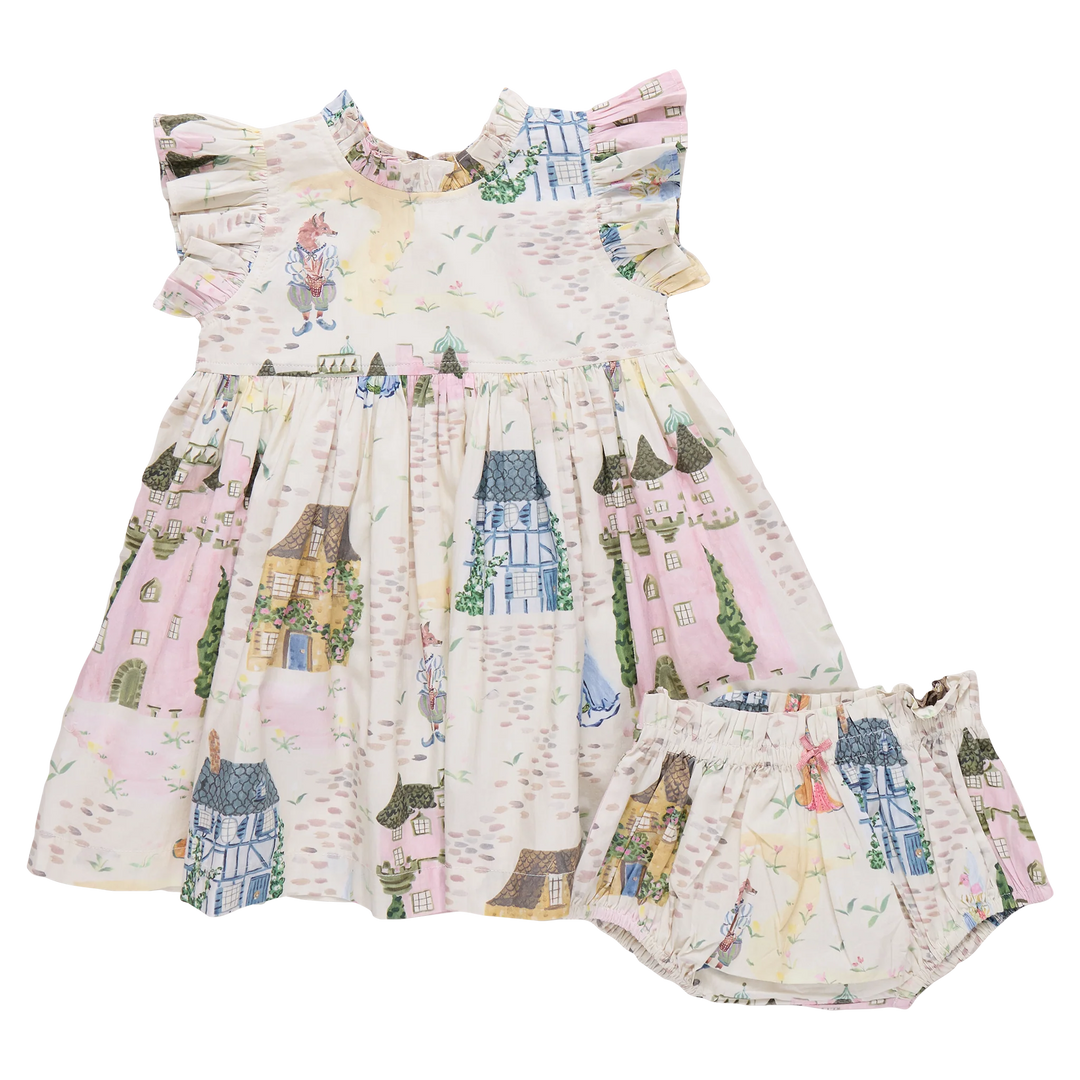 Pink Chicken Baby Jennifer Dress - Whimsical Castle
