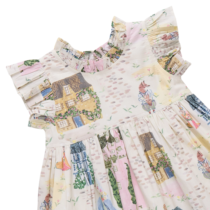 Pink Chicken Baby Jennifer Dress - Whimsical Castle