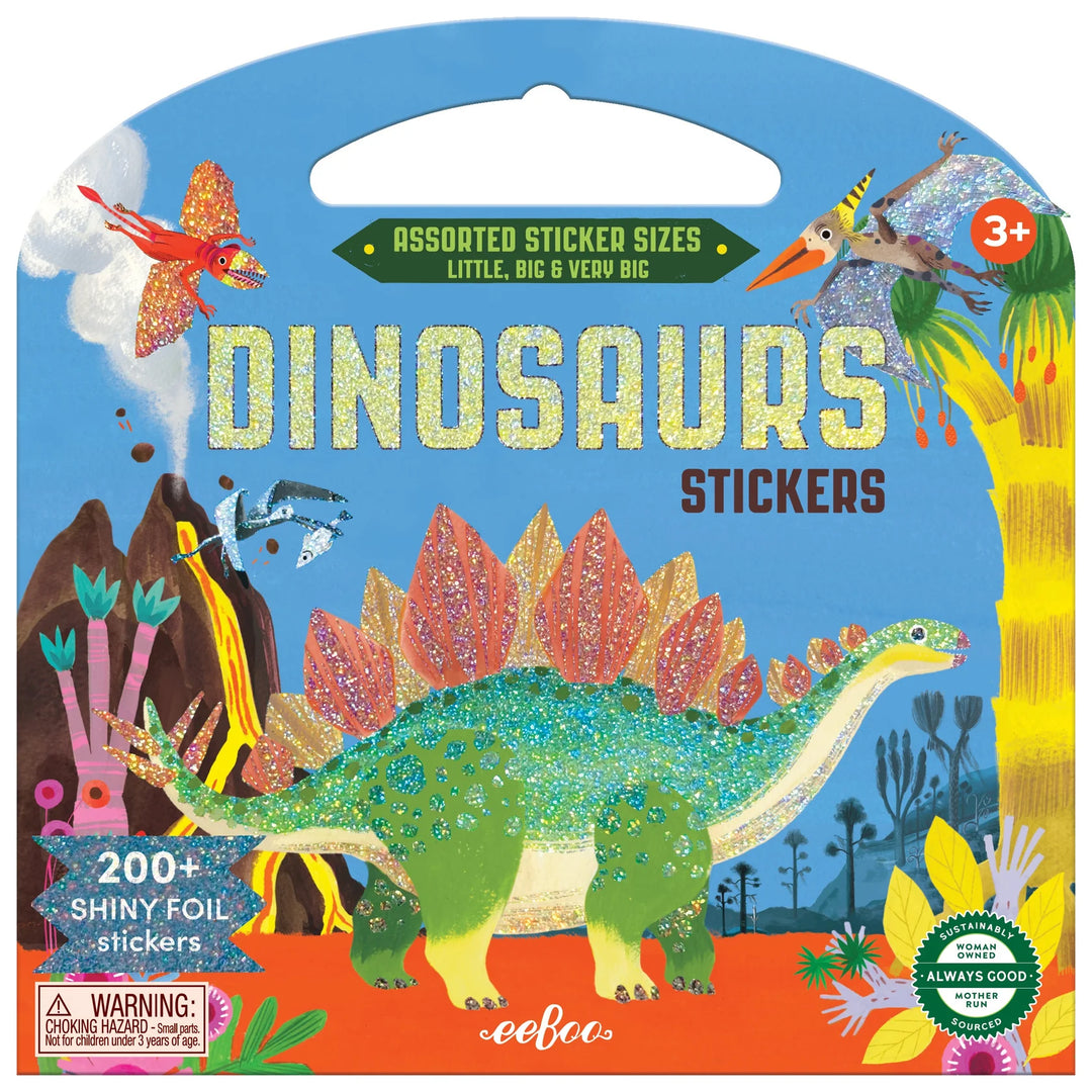 Eeboo Dinosaurs Shiny Stickers