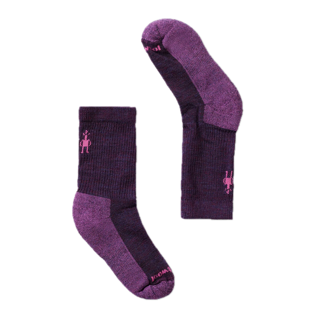 Smartwool Kids' Hike Crew Socks - Purple Iris
