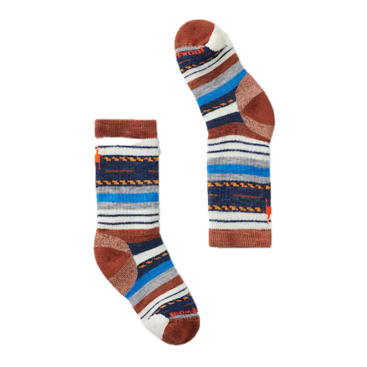 Smartwool Kids' Hike Margarita Crew Socks - Picante