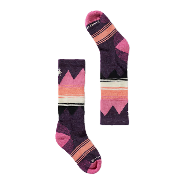 Smartwool Kids' Ski Over The Calf Socks - Purple Iris
