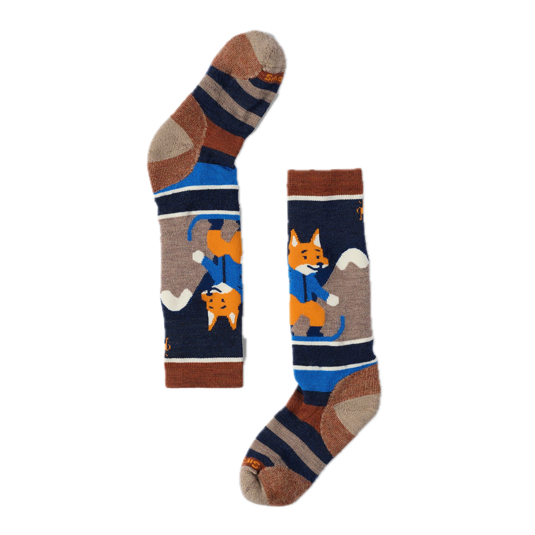 Smartwool Kids' Wintersport Fox Glade Over the Calf Socks - Picante