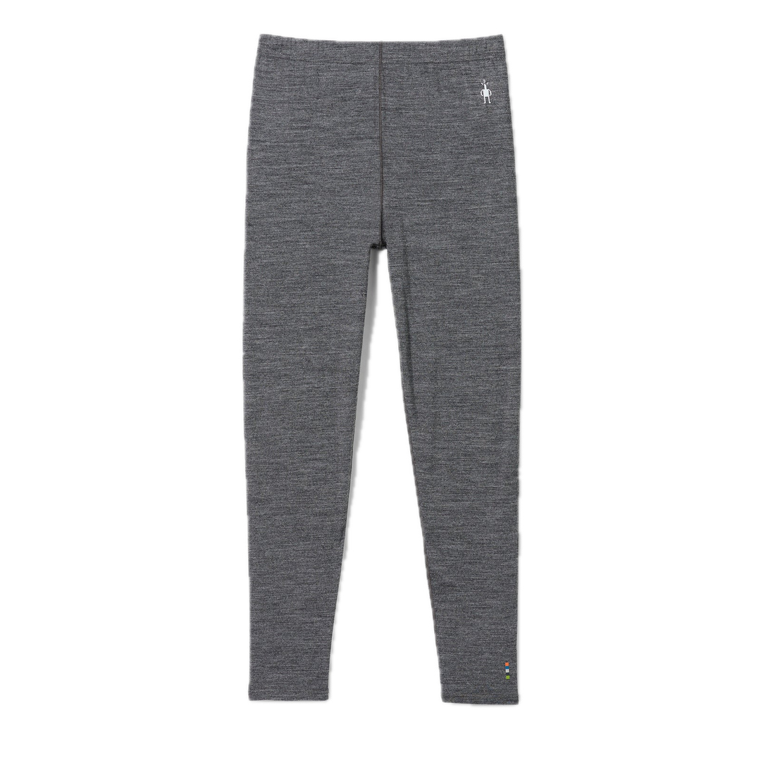 Smartwool Kids' Classic Merino Blend Base Layer Bottom - Charcoal Heather