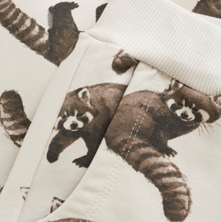 Minymo Sweatpants - Moonbeam Racoons