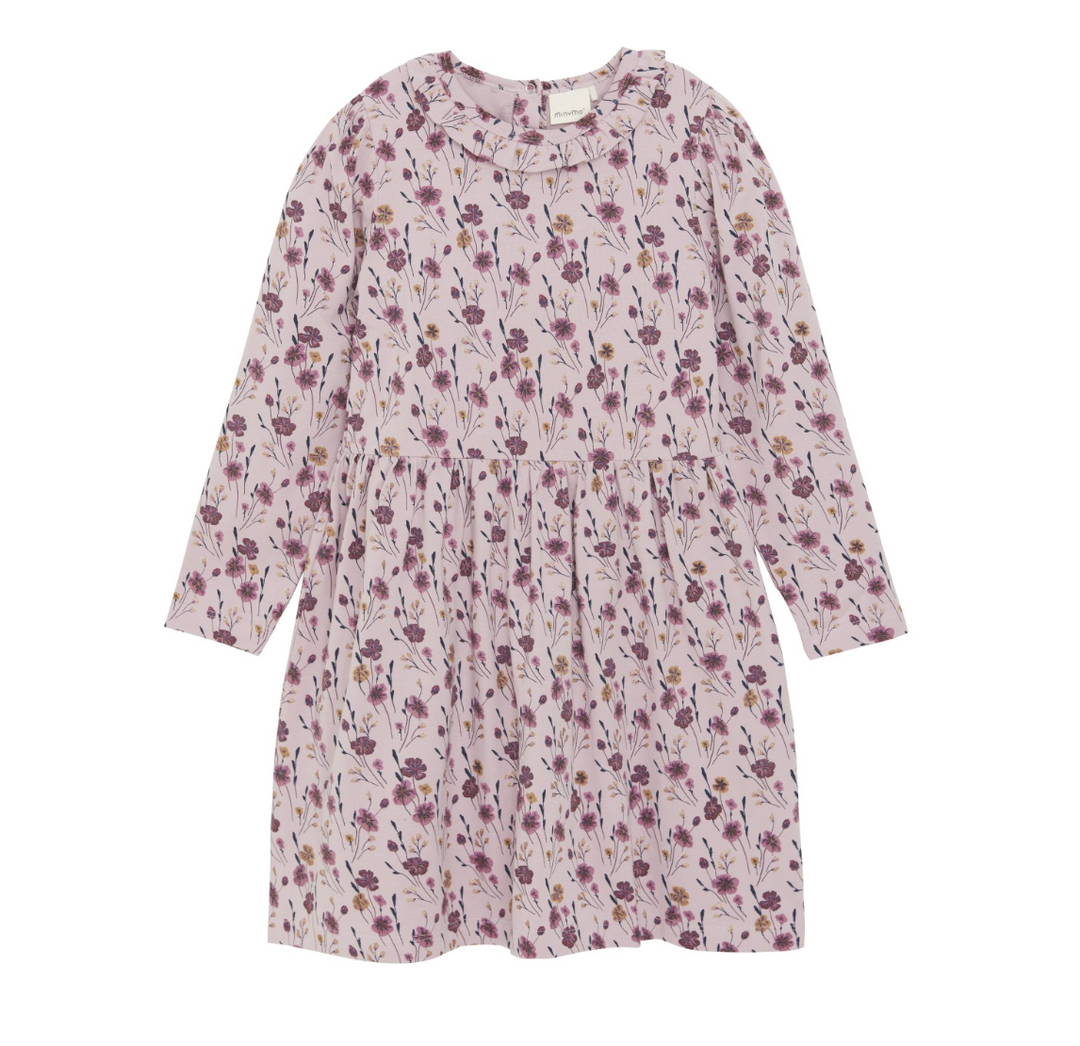 Minymo Long Sleeve Floral Dress