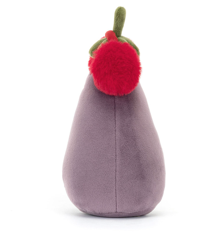 Jellycat Toastie Vivacious Red Eggplant