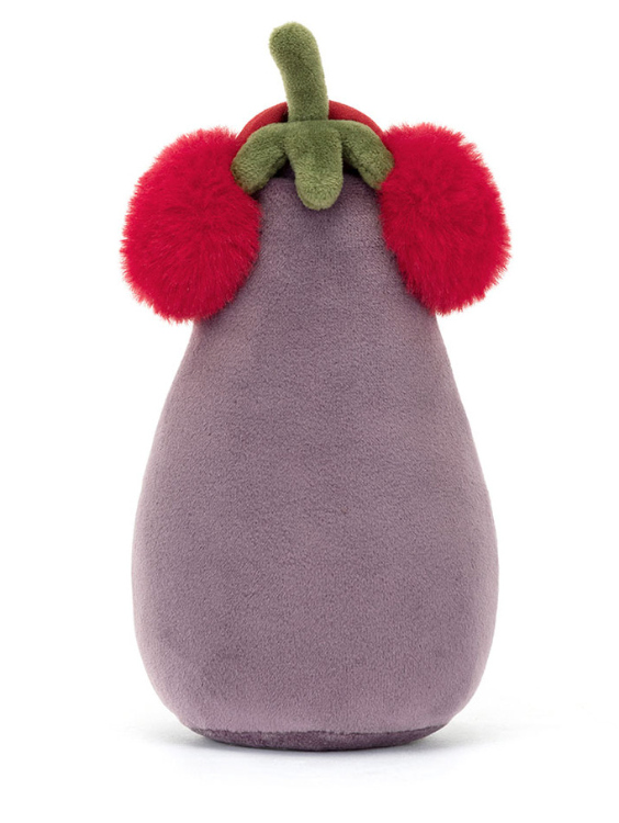 Jellycat Toastie Vivacious Red Eggplant