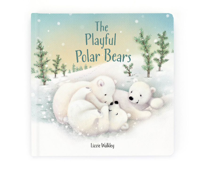 Jellycat The Playful Polar Bears Book