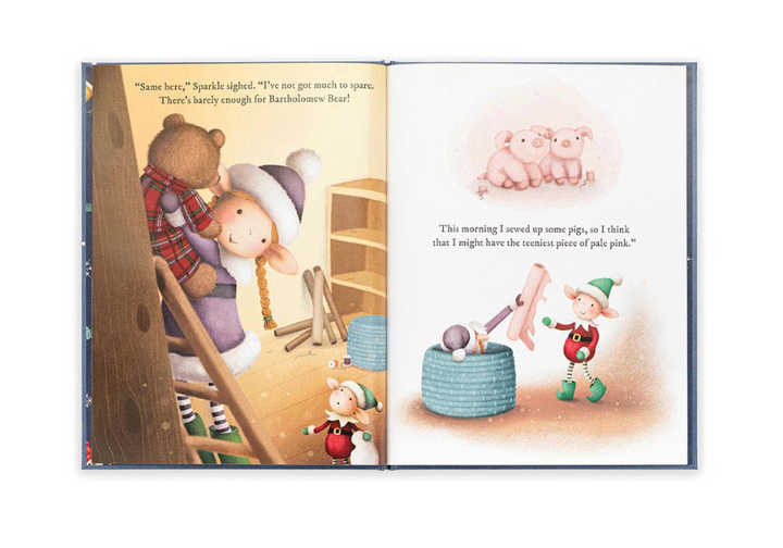 Jellycat Eldo Elf and the Patchwork Bashful Bunny Book