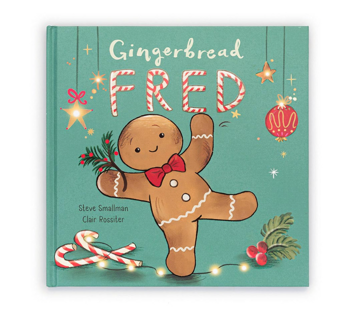 Jellycat Gingerbread Fred Book