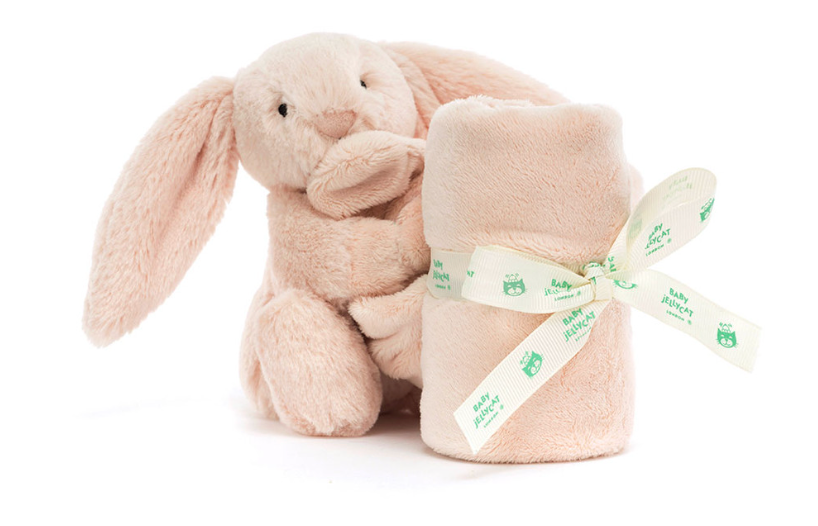 Jellycat Bashful Bunny Soother - Blush