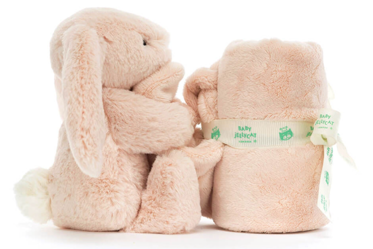 Jellycat Bashful Bunny Soother - Blush