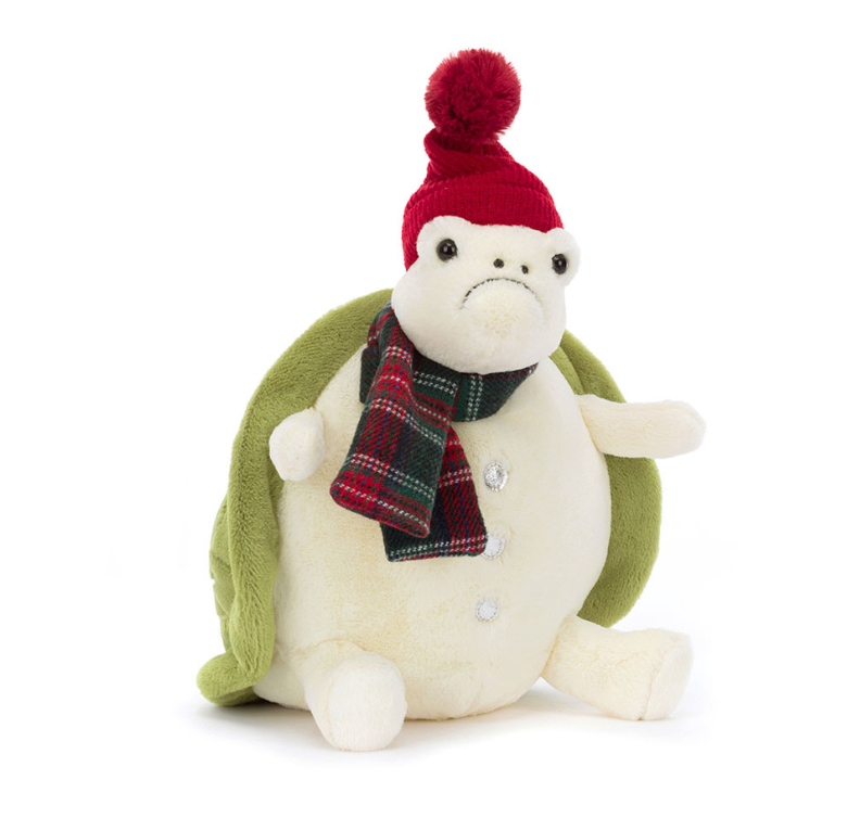 Jellycat Snowman Timmy Turtle