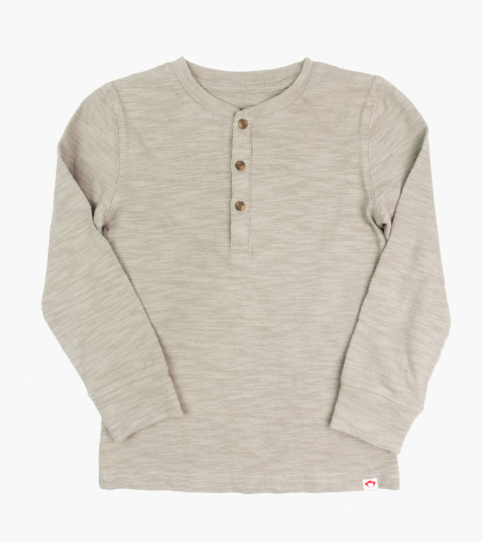 Appaman All Day Henley - Taupe