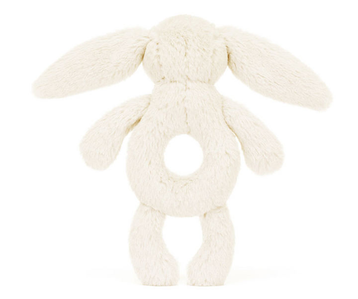 Jellycat Bashful Bunny Ring Rattle - Cream