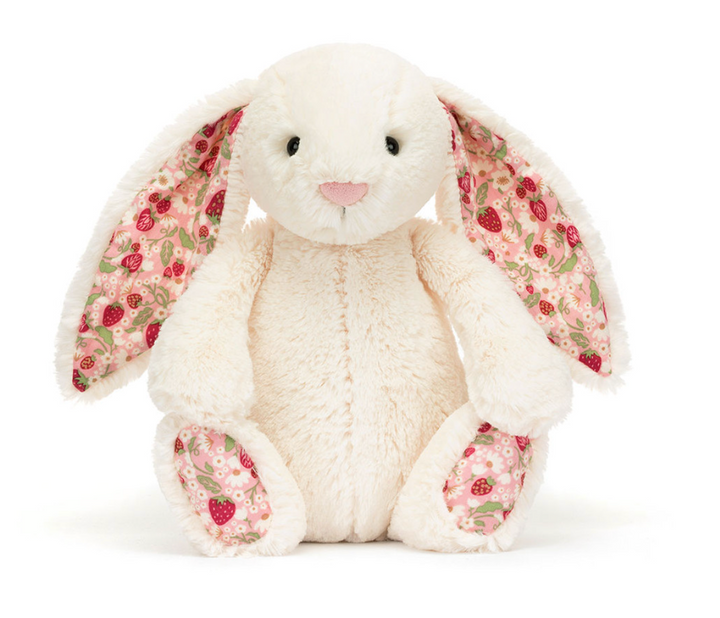 Jellycat Blossom Cream Bunny 'Berry' - Medium