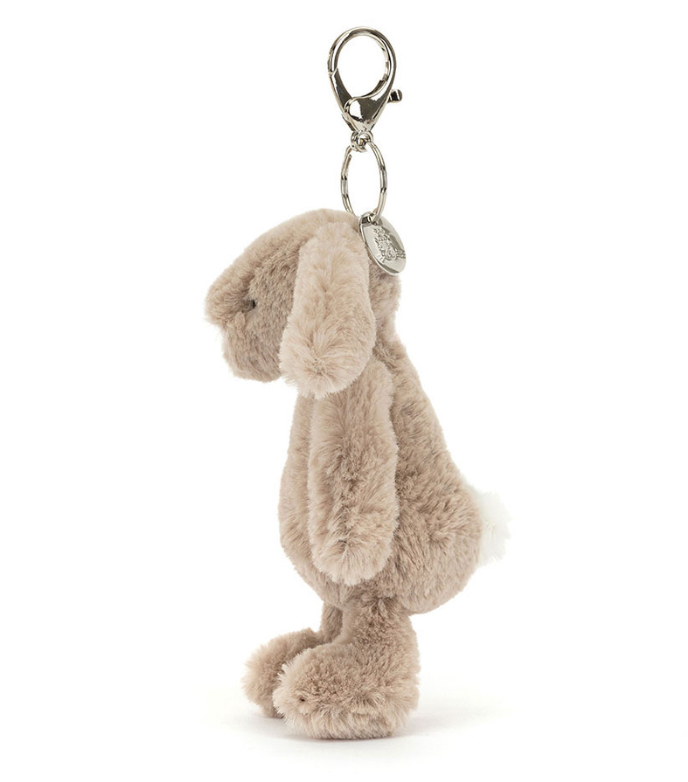 Jellycat Bashful Beige Bunny Bag Charm