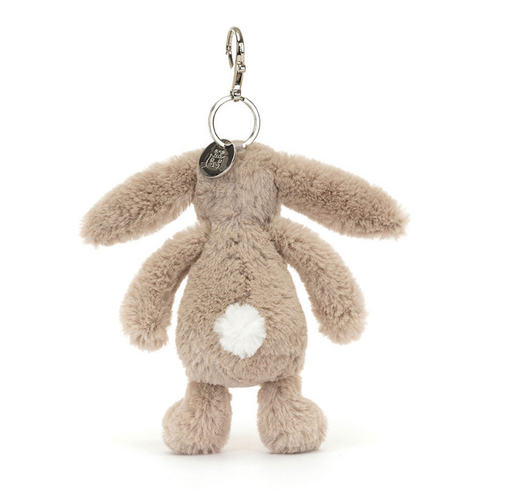 Jellycat Bashful Beige Bunny Bag Charm