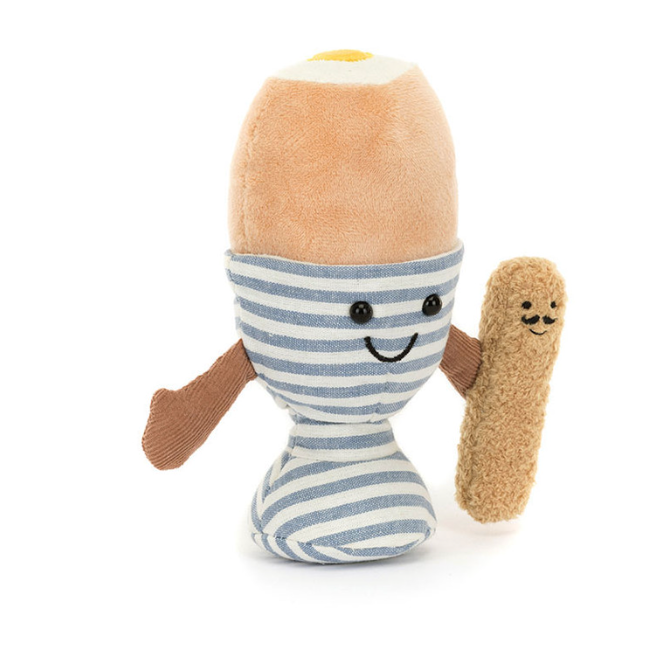 Jellycat Amuseables Eggetha Egg & Lance Soldier