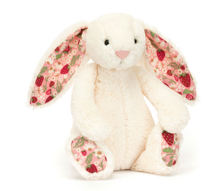 Jellycat Blossom Cream Bunny 'Berry' - Small