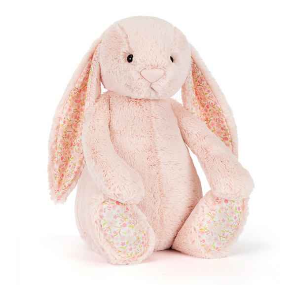  blush pink Bunny うさぎ Ｌ ラージぬいぐるみ Jellycat Blossom Blush Bunny 'Cherry' - Huge – Hopscotch Kids