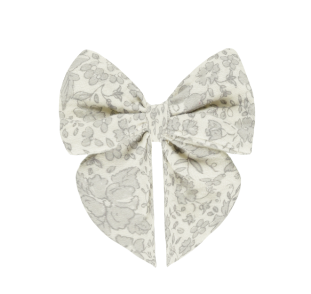 Quincy Mae Bow Clip - Blue Blossom