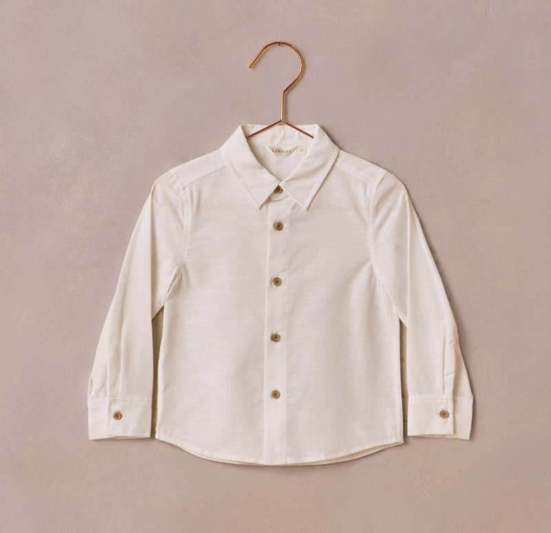 Noralee Harrison Button Down - Ivory