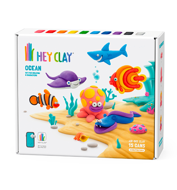 Fat Brain Toys Hey Clay - Ocean