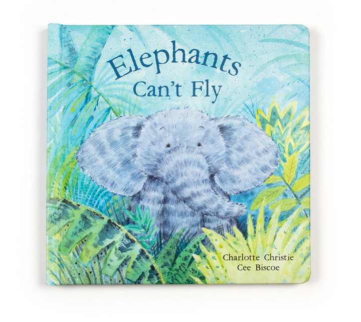 Jellycat Elephants Can't Fly Book