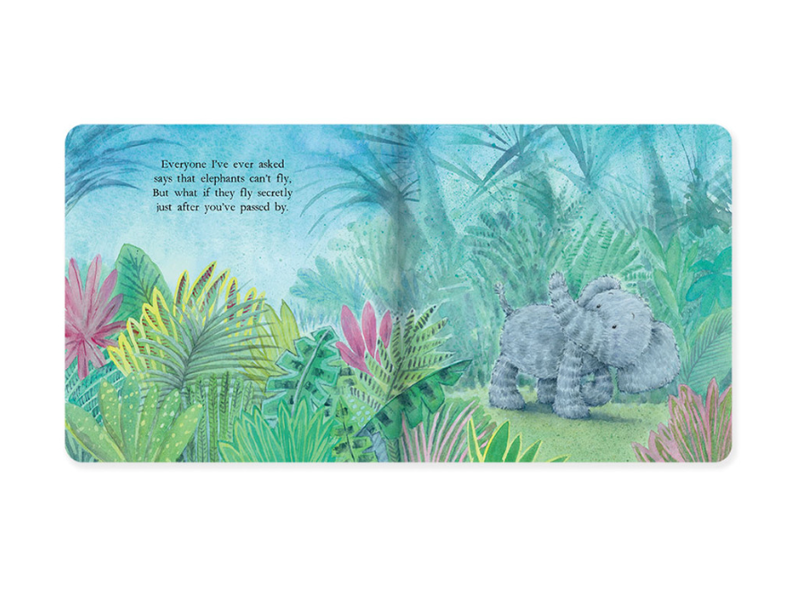 Jellycat Elephants Can't Fly Book