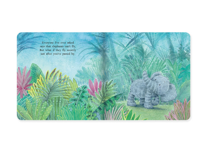Jellycat Elephants Can't Fly Book