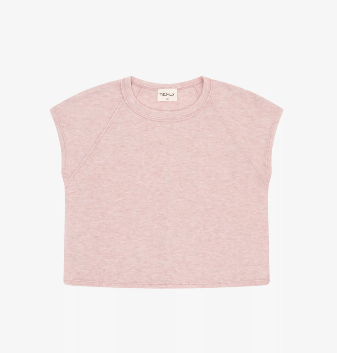 Tenly Hacci Jersey Daily Short Sleeve Tee - Moscato