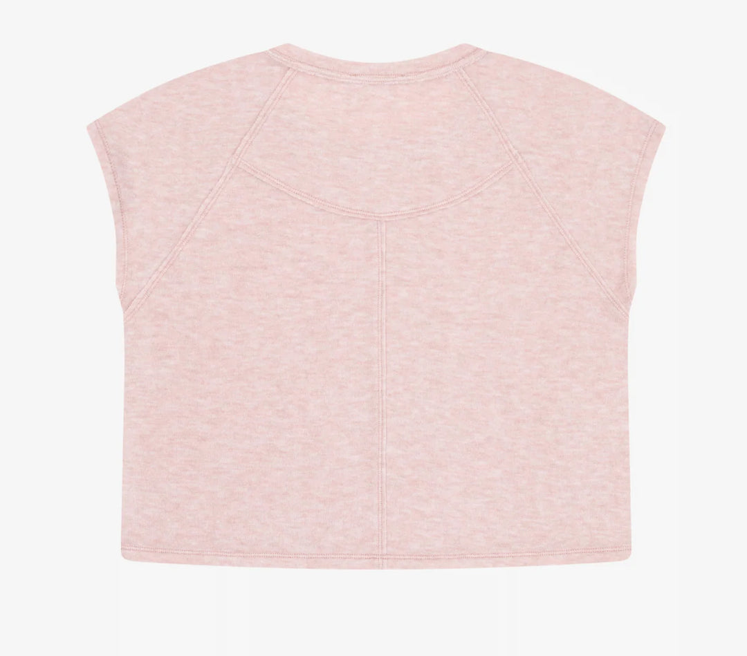 Tenly Hacci Jersey Daily Short Sleeve Tee - Moscato