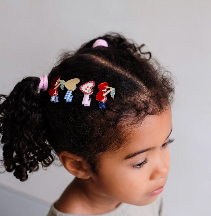 Mimi & Lula Red Cherries Mini Clips