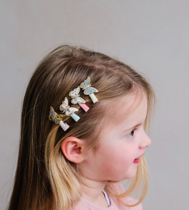 Mimi & Lula Floral Butterfly Mini Clips