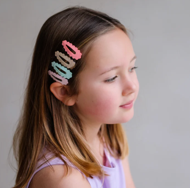 Mimi & Lula Scalloped Edge Mini Clic Clacs - Pastel