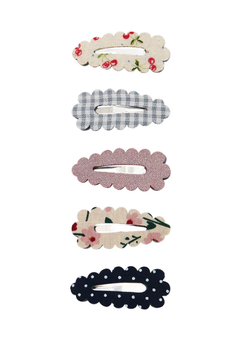 Mimi & Lula Scalloped Edge Mini Clic Clacs - Summer