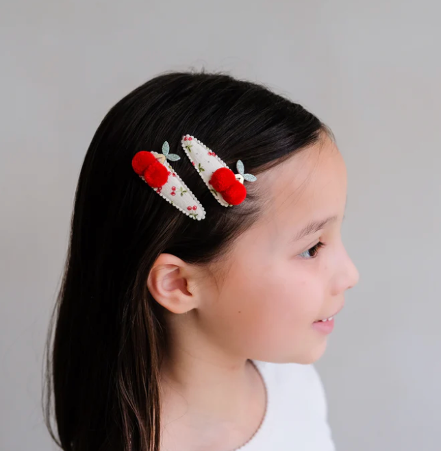 Mimi & Lula Pom Pom Cherries Clic Clacs